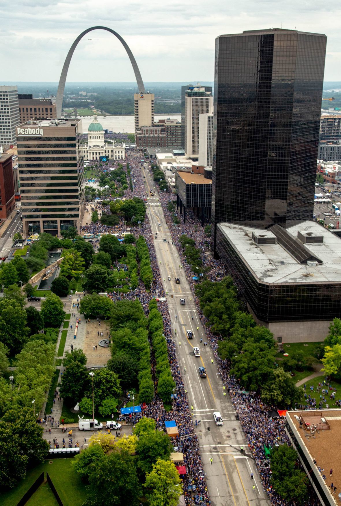 St. Louis Blues, fans celebrate Stanley Cup victory